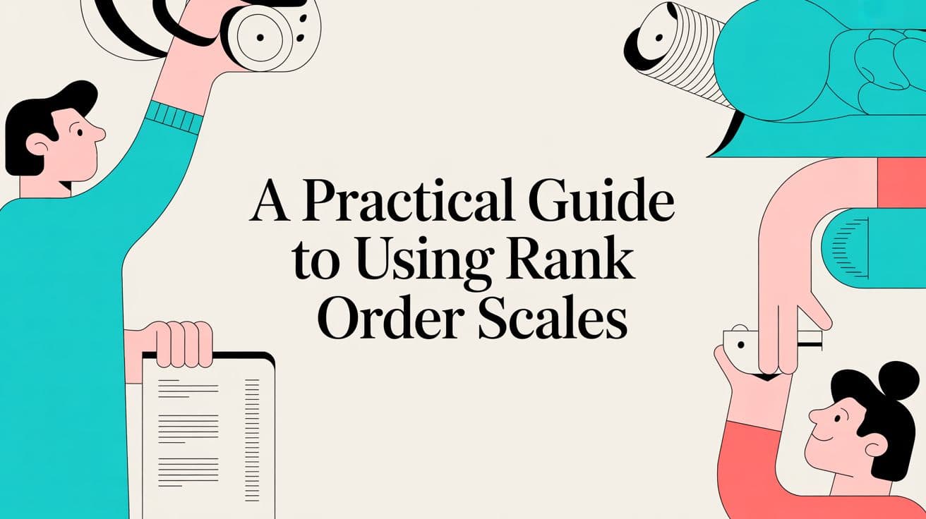 A Practical Guide to Using Rank Order Scales