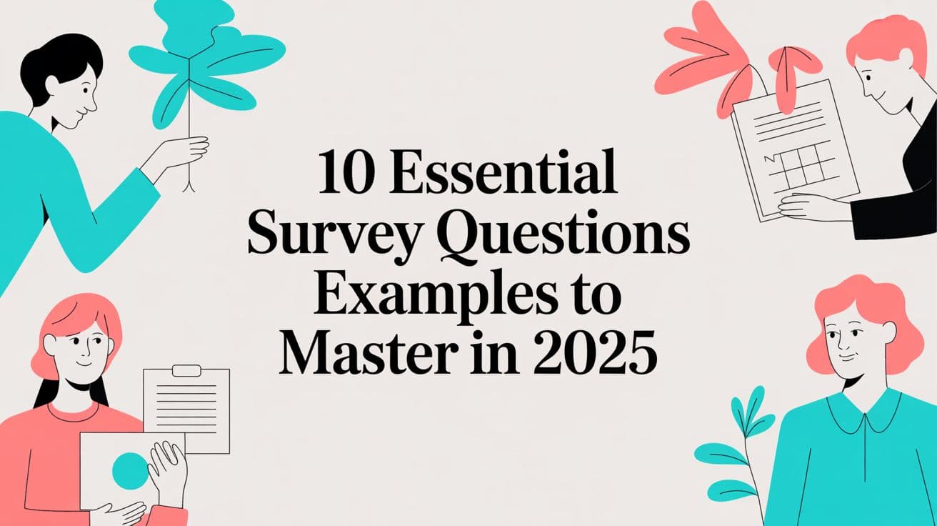 10 Essential Survey Questions Examples to Master in 2025