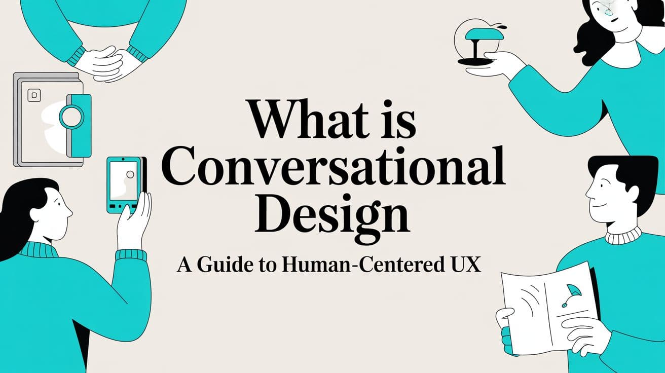 What Is Conversational Design A Guide to Human-Centered UX
