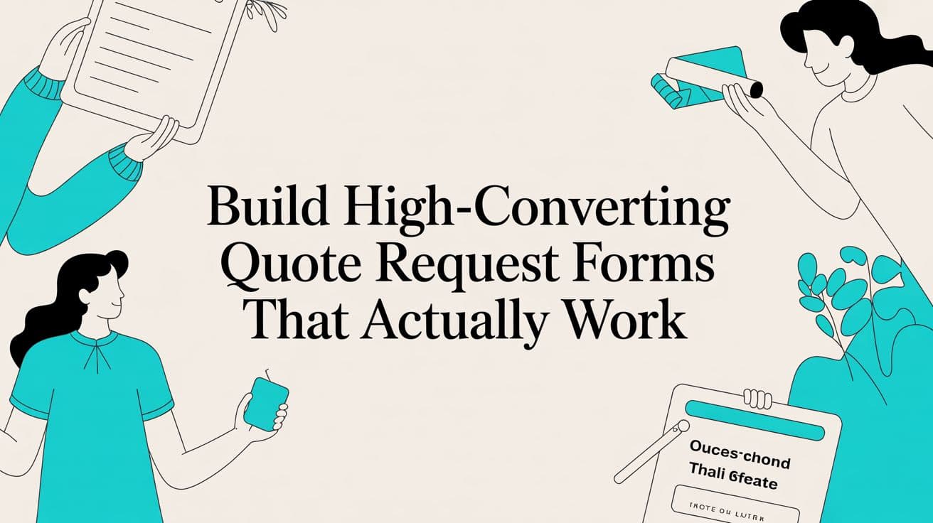 Build High-Converting Quote Request Forms That Actually Work