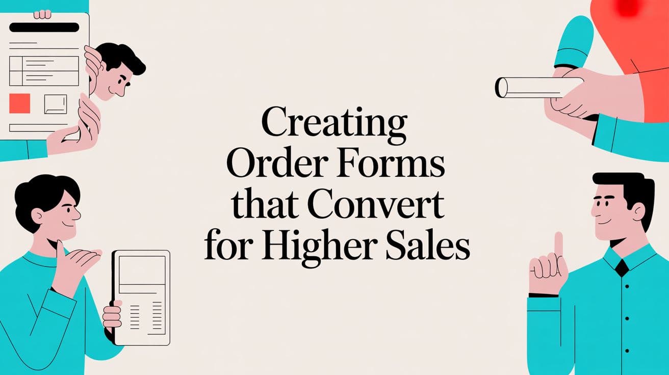 Creating Order Forms That Convert for Higher Sales