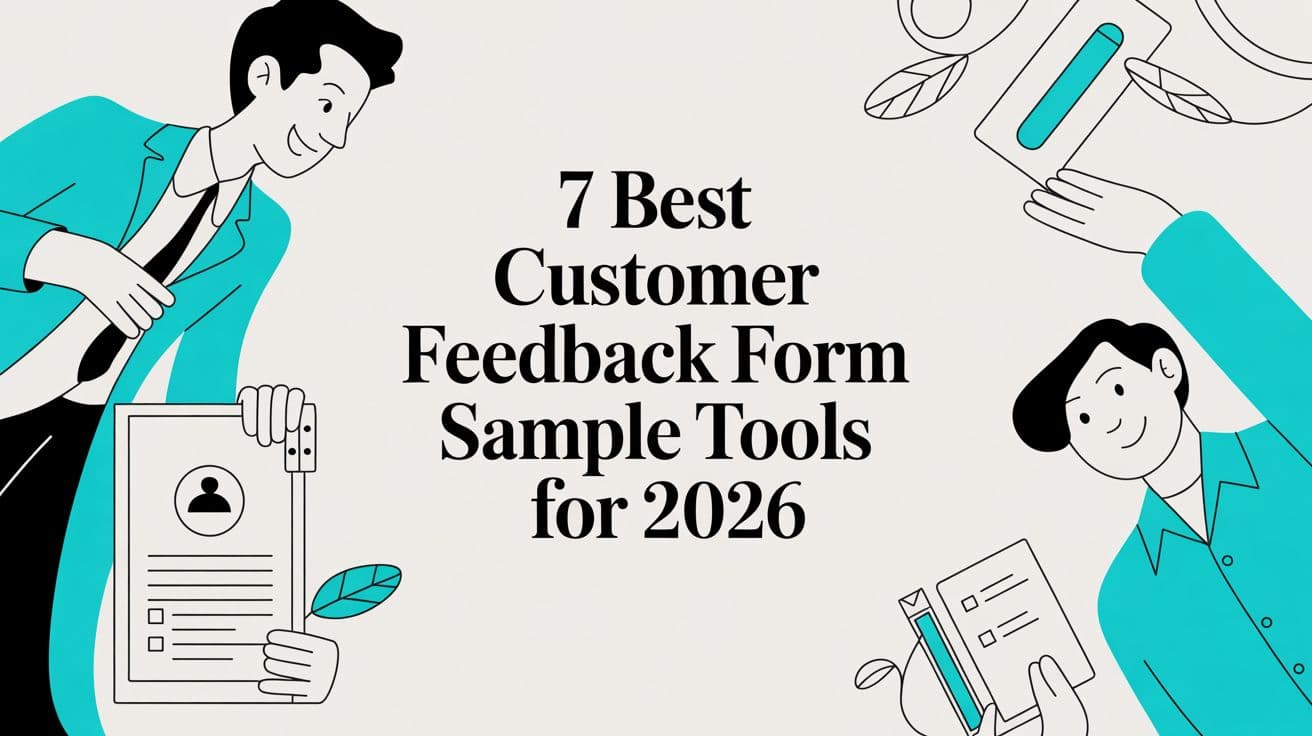 7 Best Customer Feedback Form Sample Tools for 2026