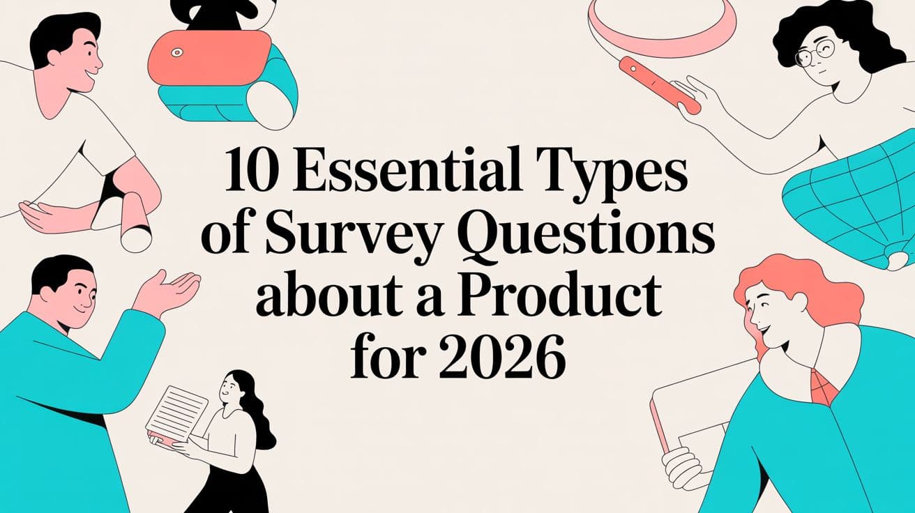 10 Essential Types of Survey Questions About a Product for 2026