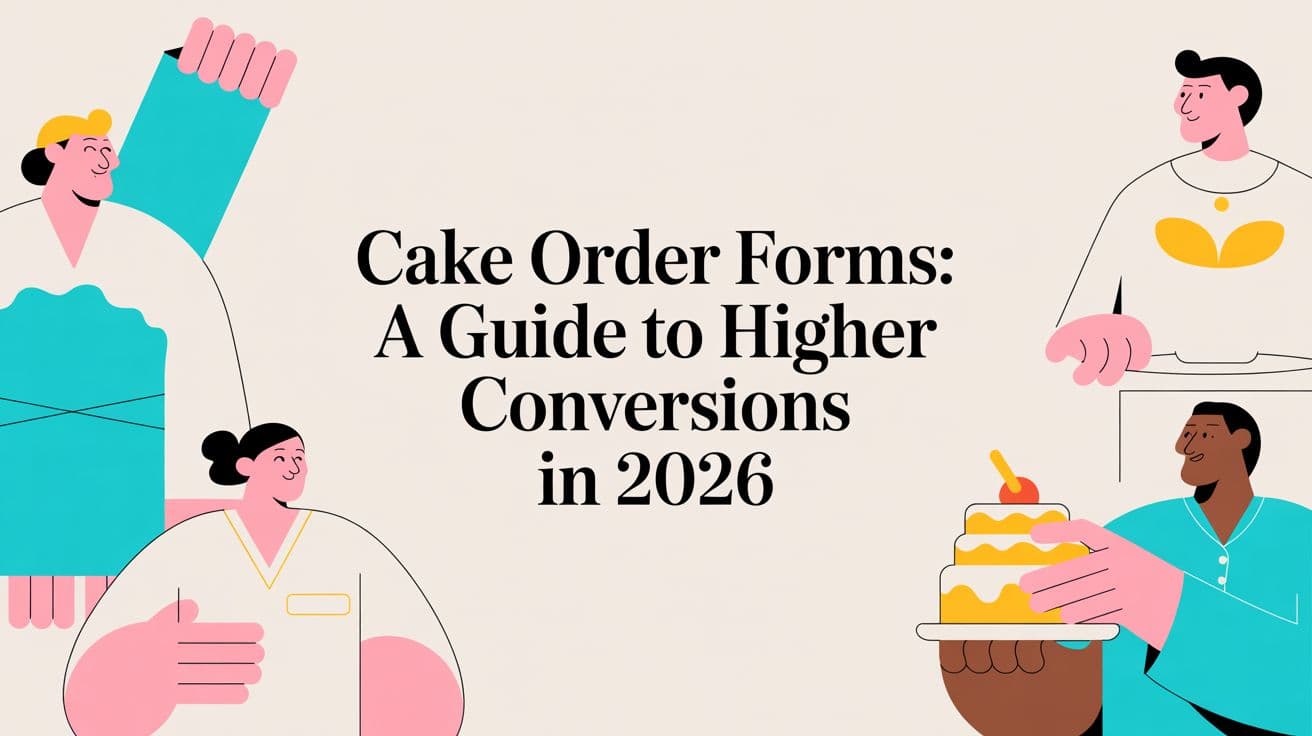 Cake Order Forms: A Guide to Higher Conversions in 2026